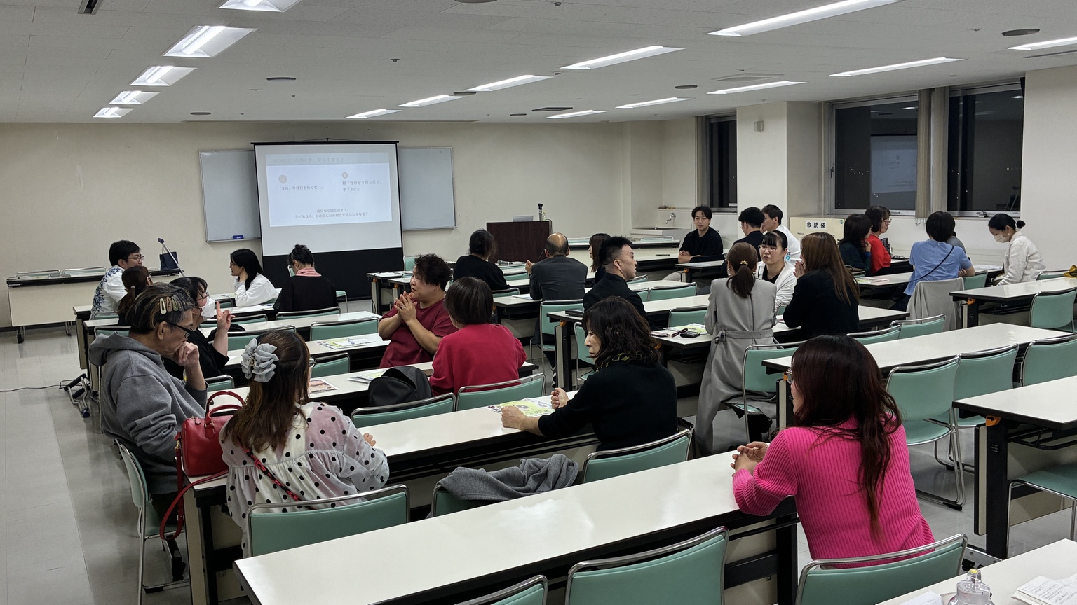 釧路で開催した講座の会場風景